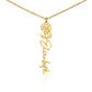 FELIX necklace Name flowers