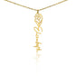 FELIX necklace Name flowers